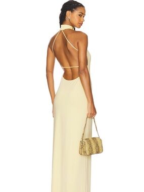 NBD - The Annalise Gown in Pale Yellow